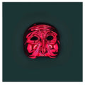 Quadretto Nero con Maschera Rossa di Pulcinella 16X16 cm - Bongelli Preziosi