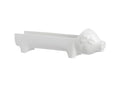Porcellino Servi Salame in Porcellana 7x28x9 h cm  – La Porcellana Bianca