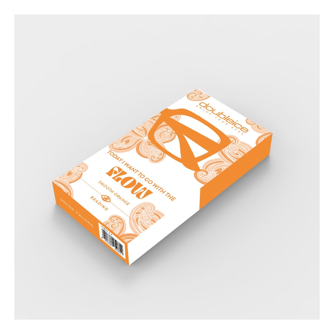 Occhiali Lettura Flow Arancione - Doubleice