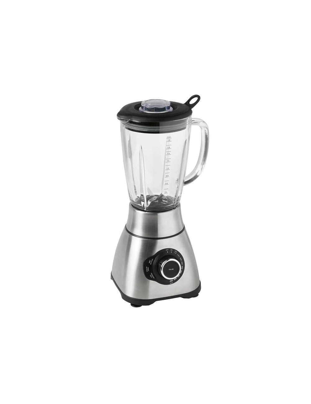 Frullatore High Speed Design in Inox e Vetro 41 h cm - Brandani