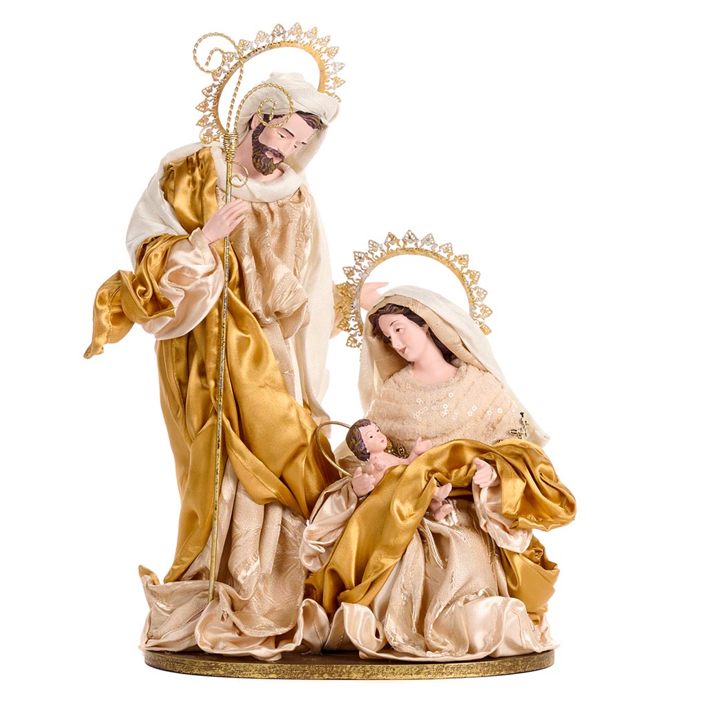 Holy Family su Base da Tavolo 41 cm -Goodwill