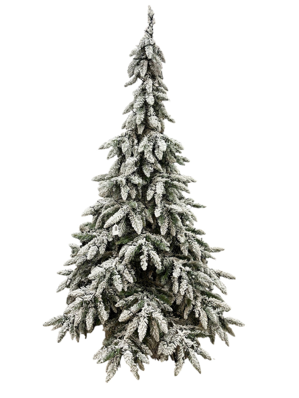 Albero di Natale Innevato con Rami Realistici 2.10 mt.