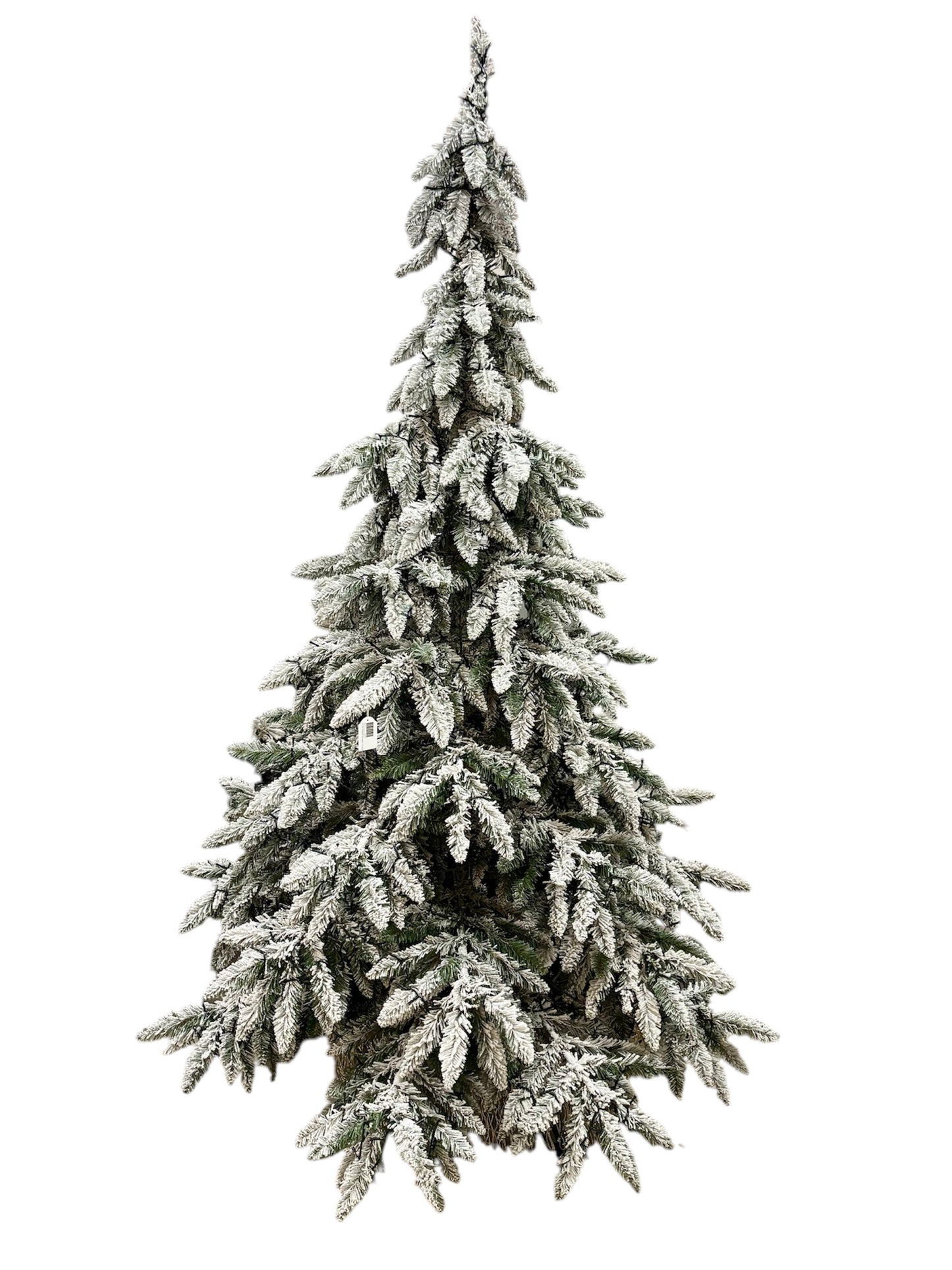 Albero di Natale Innevato con Rami Realistici 2.10 mt.