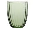Set da 12 Bicchieri in Vetro Soffiato Verde "Prismia" - Rose e Tulipani