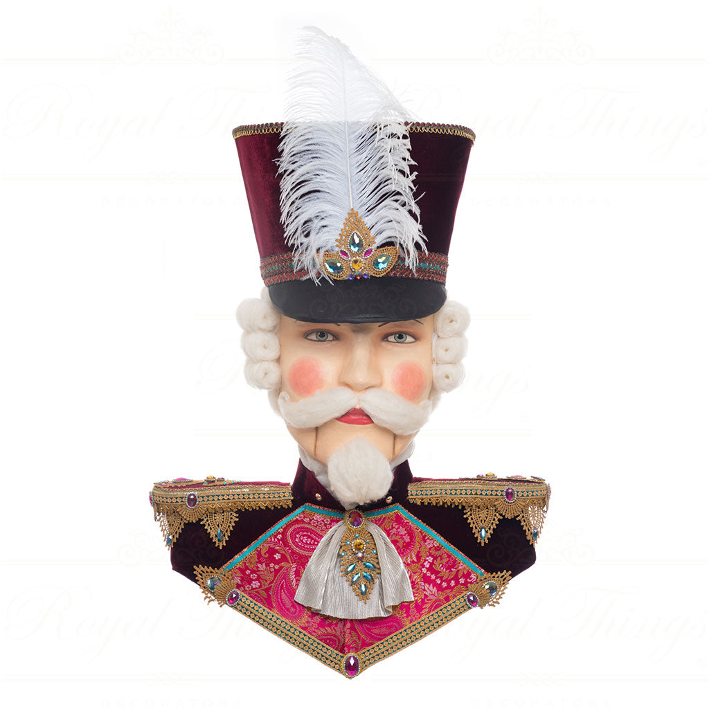 Maschera da Parete Nutcracker Face 90 cm - Katherine Collection