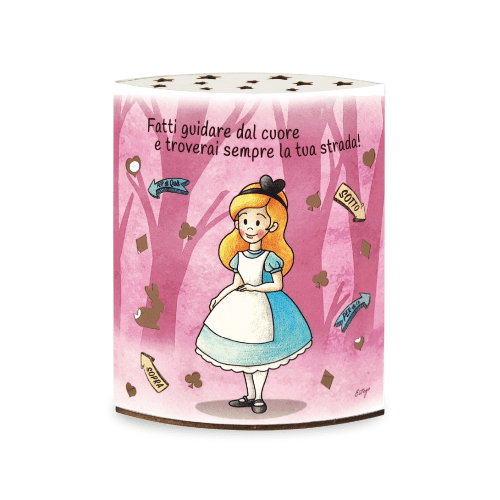 Lampada Led "Alice nel Paese delle Meraviglie" - Estego