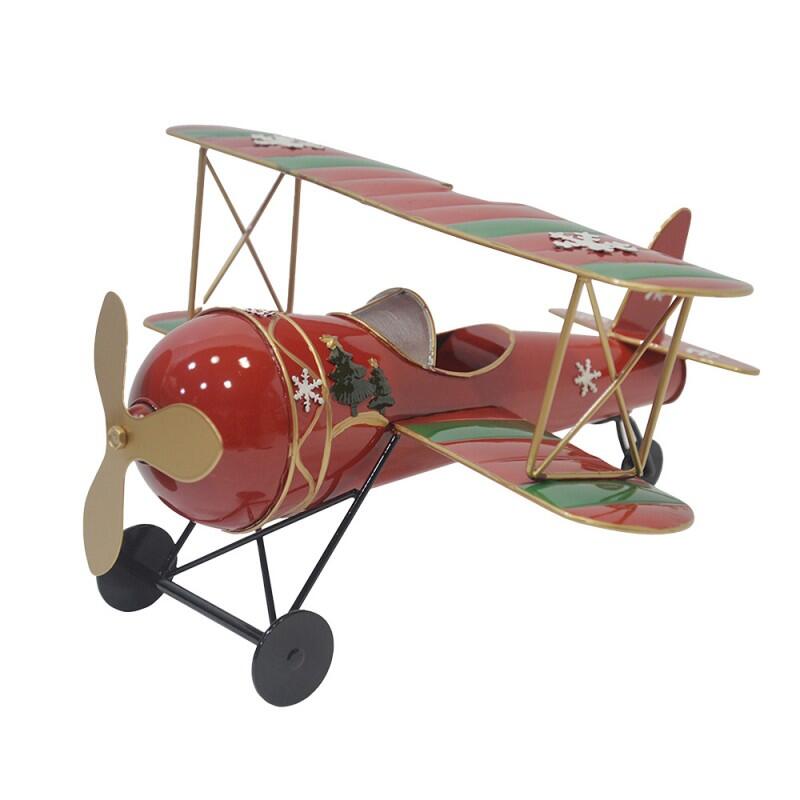 Aereo Decorativo Vintage in Metallo - Clayre e Eef