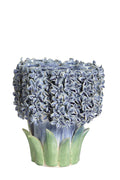 Vaso in Ceramica con Fiorellini 3d 29x30x32.5 cm - Light e Living