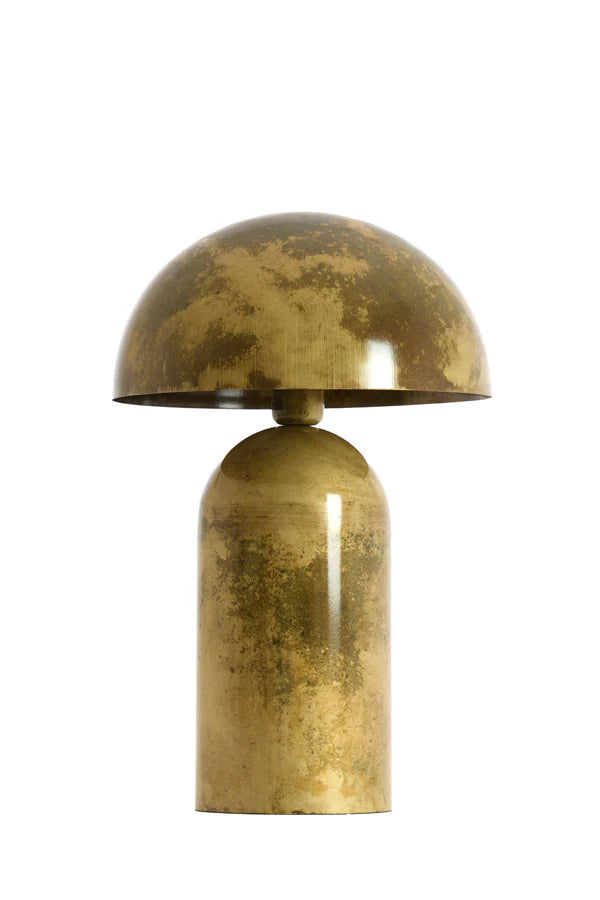 Lampada da Tavolo in Metallo Dorato 48 h cm - Light e Living