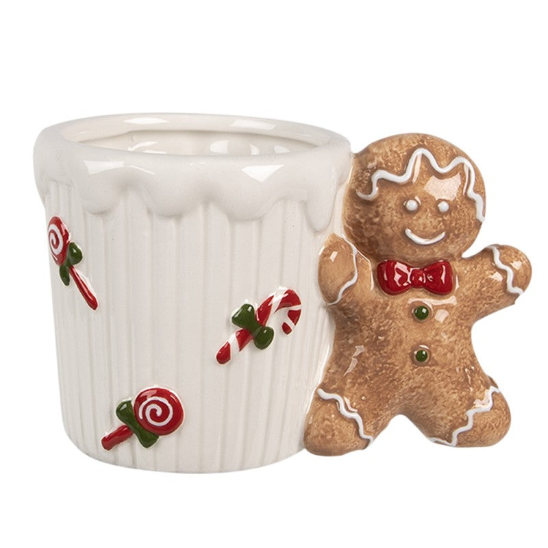 Tazza con Manico Omino di Pan di Zenzero 350 ml – Clayre & Eef