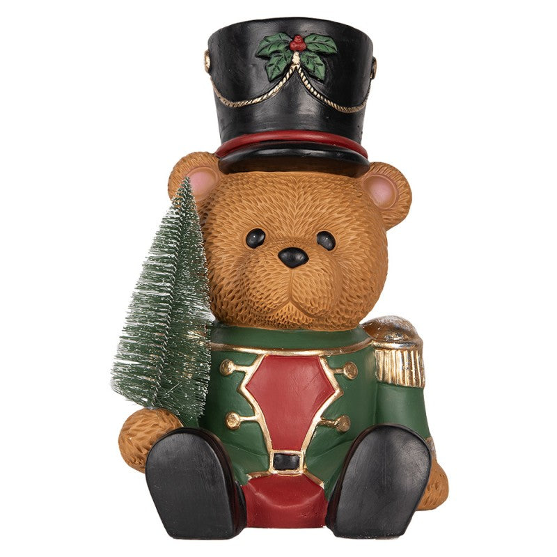 Statuetta Decorativa Orso Schiaccianoci in Ceramica 38 h cm – Clayre & Eef