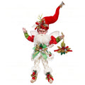 Christmas Wreath Small Santa Fairy Small 24 cm - Mark Roberts