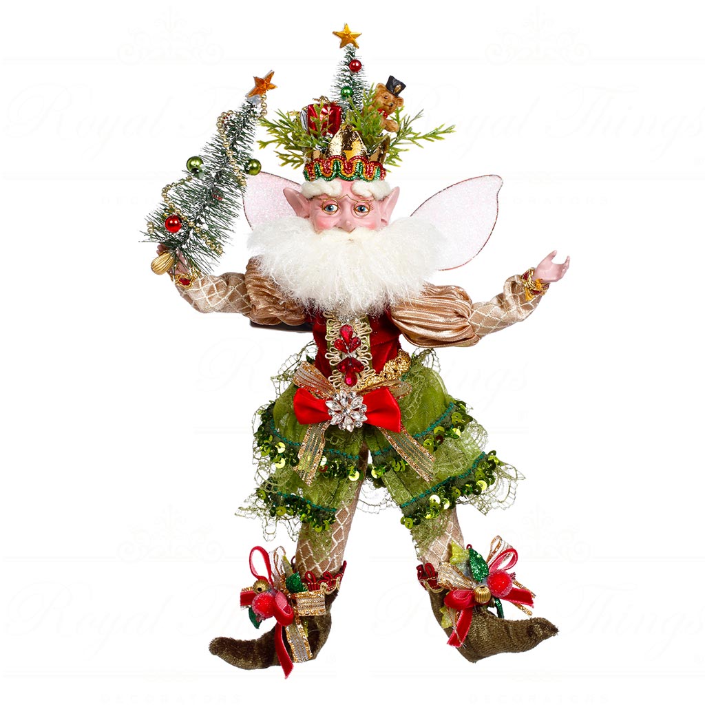 Small Xmas Tree Santa Fairy Doll 25 cm - Mark Roberts