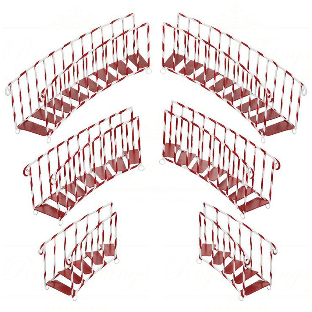 Grand Staircase Holiday Collectible Decor 6 pezzi -  Mark Roberts
