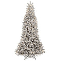 Montecarlo Floccato Slim con 300 LED a Luce Calda 210 cm - Flora