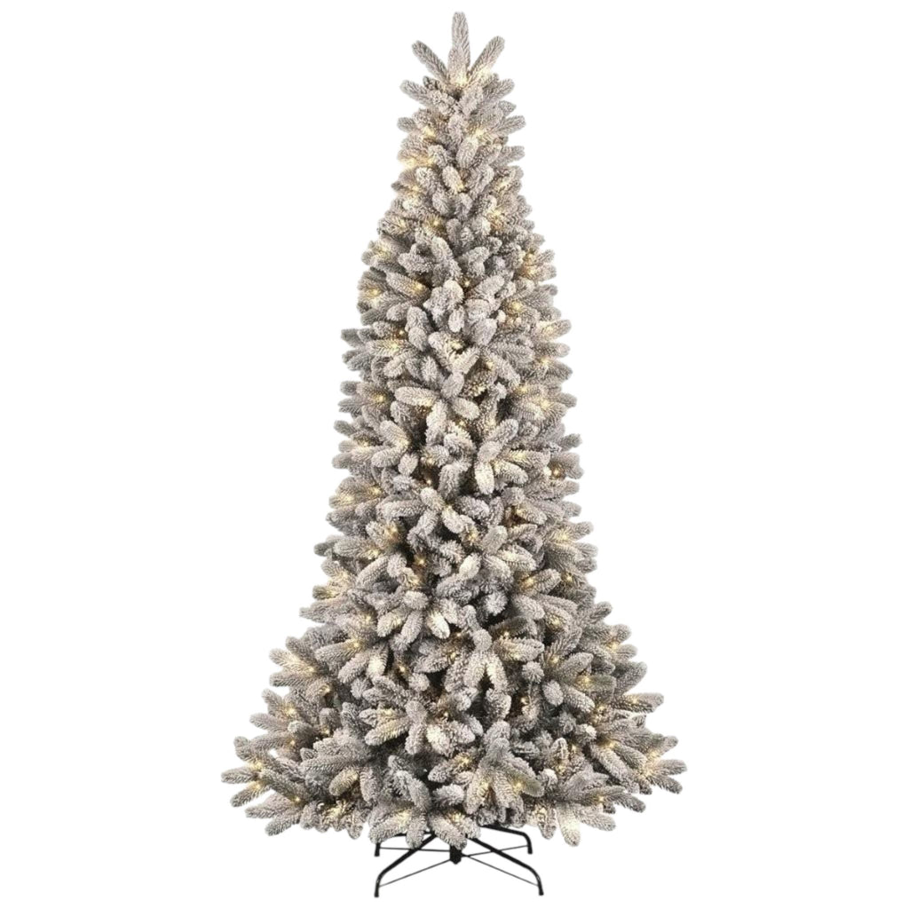 Montecarlo Floccato 240 cm con 350 led - Flora