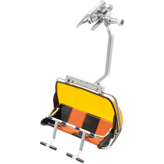 Seggiola 4 Posti Nero e Arancio per Funivia