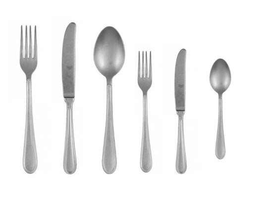 Set di 72 Posate "Norma Peltro" in Acciaio Inox - Mepra