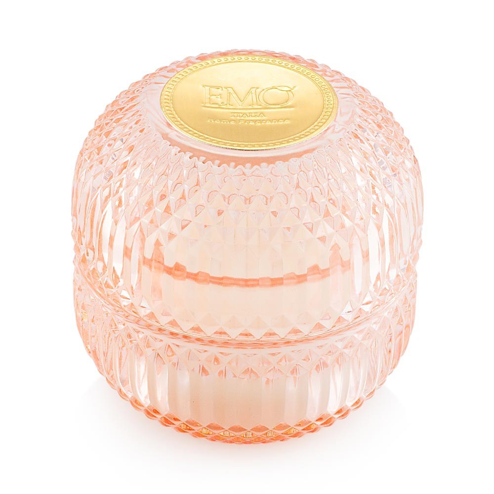 Candela Profumata Opulence in Barattolo di Vetro Colorato – Emò
