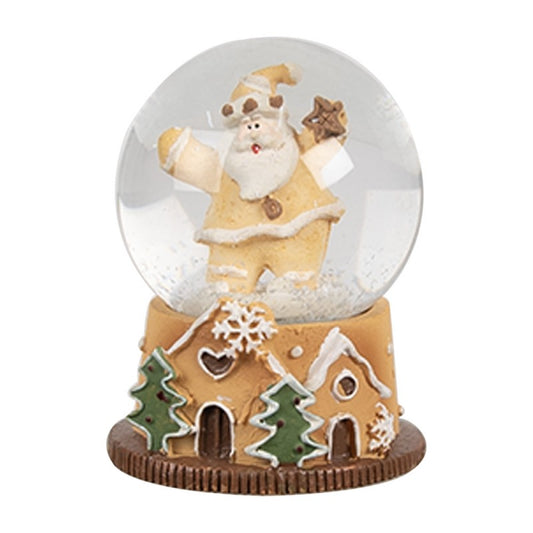 Palla di Vetro con Neve e Babbo Natale  - Clayre & Eef