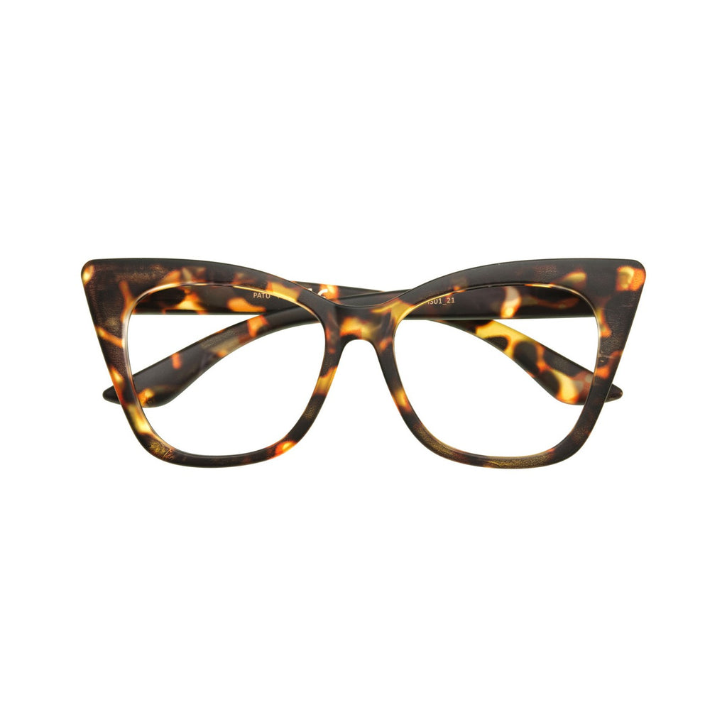 Occhiali da Lettura Oversize Panthera Turtle - DoubleIce