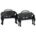 Patio Bench Set 2 Panchine - Lemax