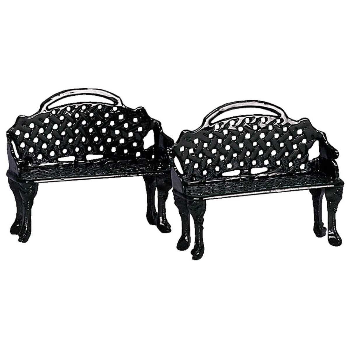 Patio Bench Set 2 Panchine - Lemax