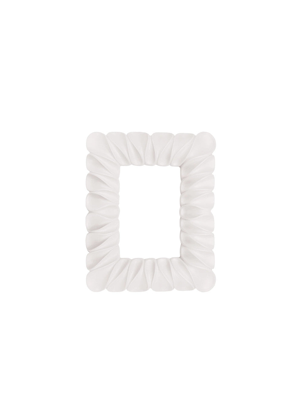 Porta Foto in Grogre Bianco 18x23 cm - Brandani