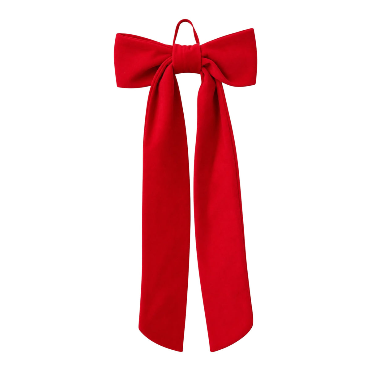 Fiocco in Velluto Rosso 58 h cm - Sara's Idea