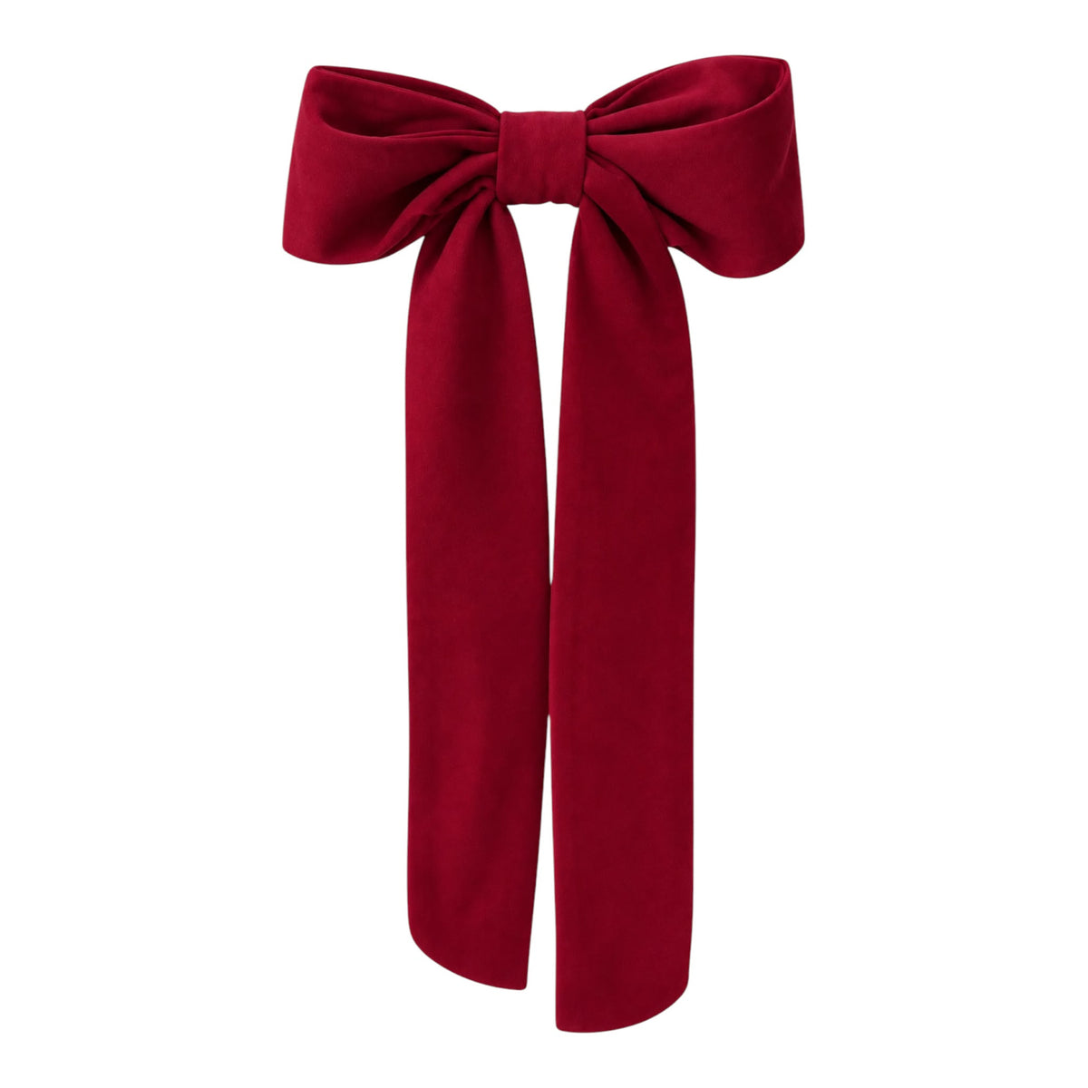Fiocco in Velluto Bordeaux 58 h cm - Sara's Idea