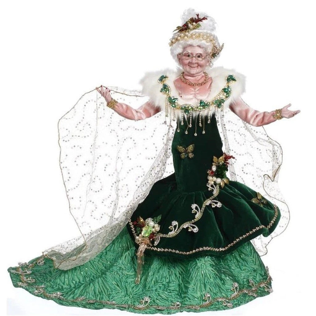 Emerald Glistening Mrs. Claus 58.5 - Mark Roberts