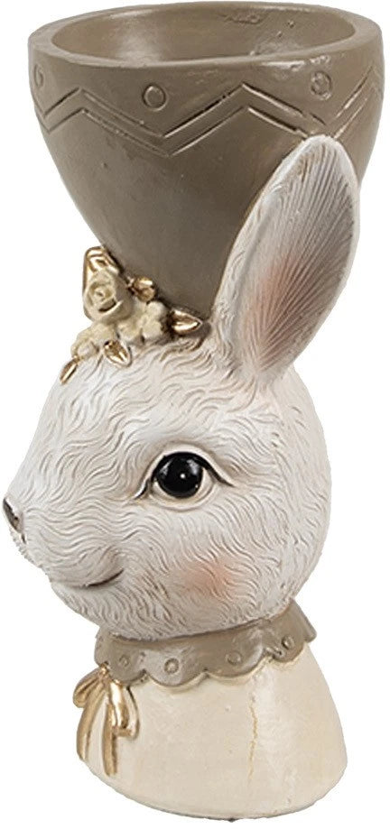 Porta Uovo in Poliresina 7x7x12 cm - Clayre e Eef