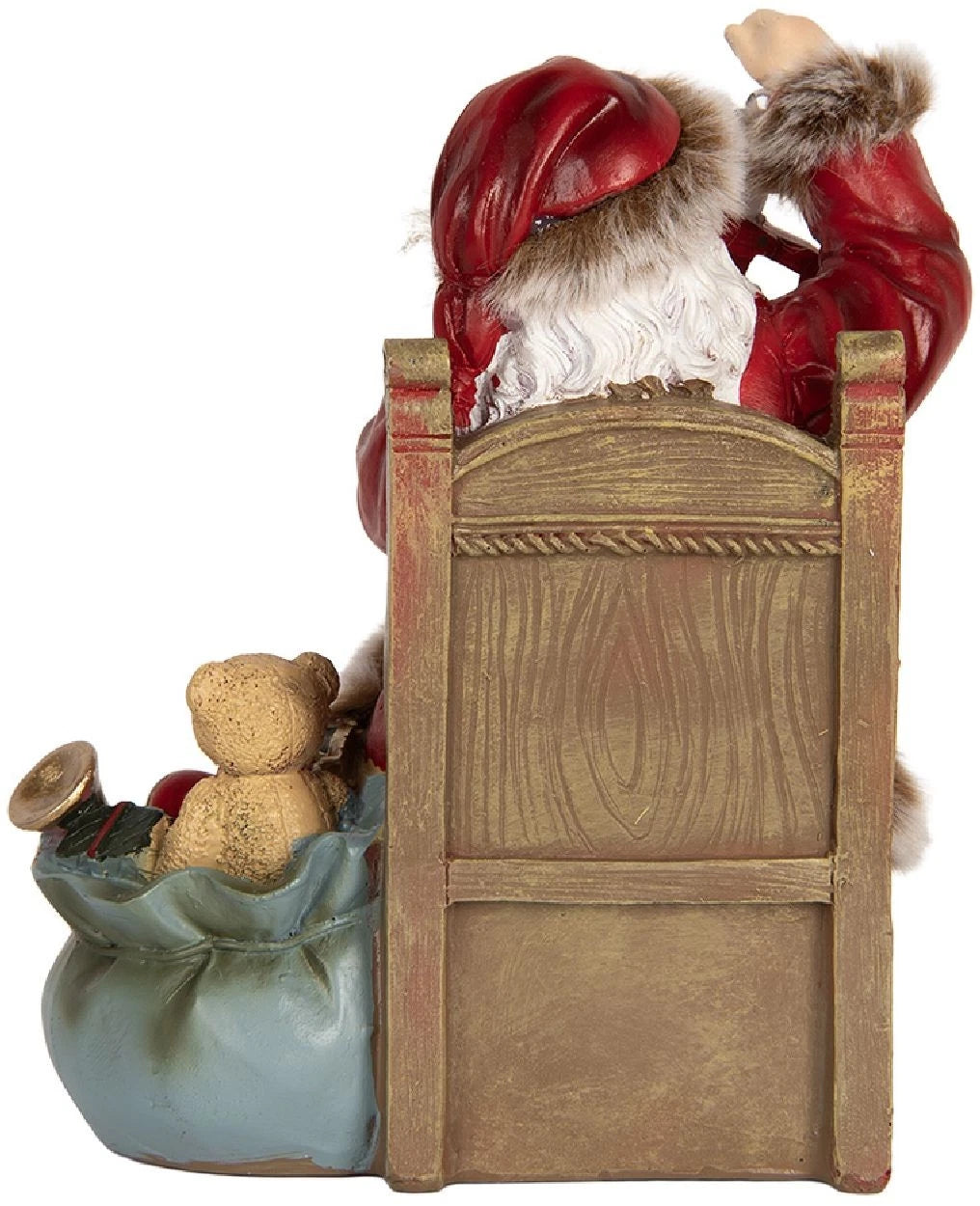 Statuetta Babbo Natale in Resina 19 h cm - Clayre e Eef