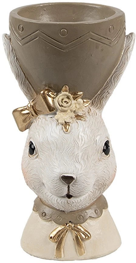 Porta Uovo in Poliresina 7x7x12 cm - Clayre e Eef