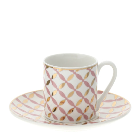 Set Due Tazzine da Caffè in New Bone China VLK -  Hervit