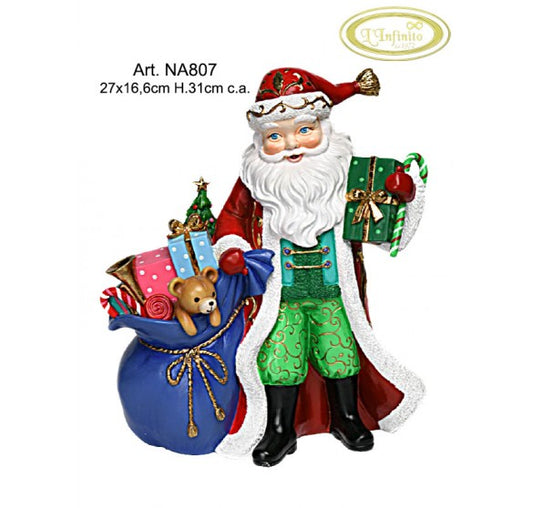 Babbo Natale col Sacco 31 (h) cm