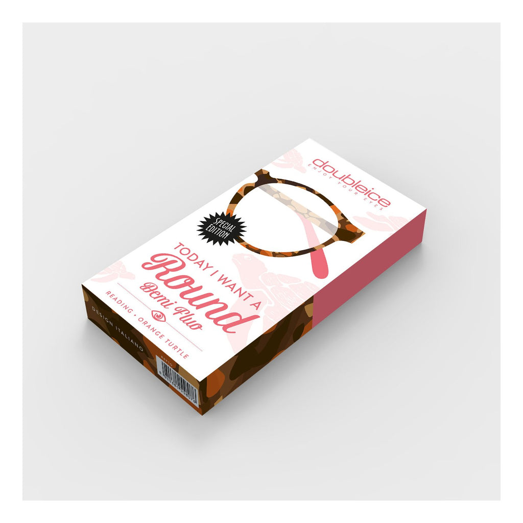 Occhiali da Lettura Round Demi Fluo - Doubleice