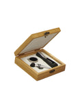 Set Degustazione Vino con Cofanetto in Bamboo - Brandani