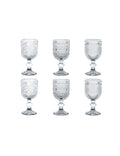 Set di 6 Bicchieri da Liquore in Vetro Decorato - Brandani