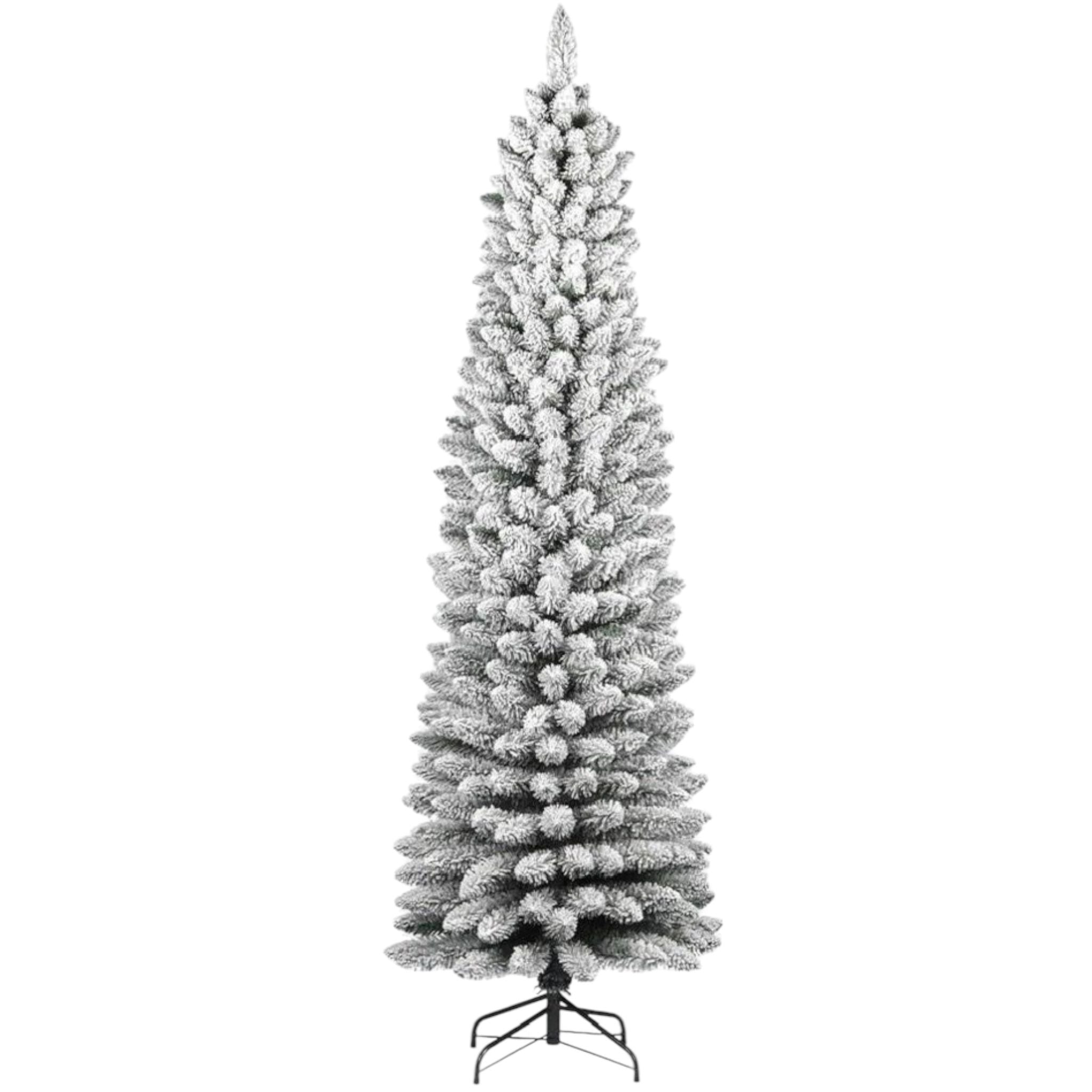 Albero Slim Floccato 120 cm - Flora
