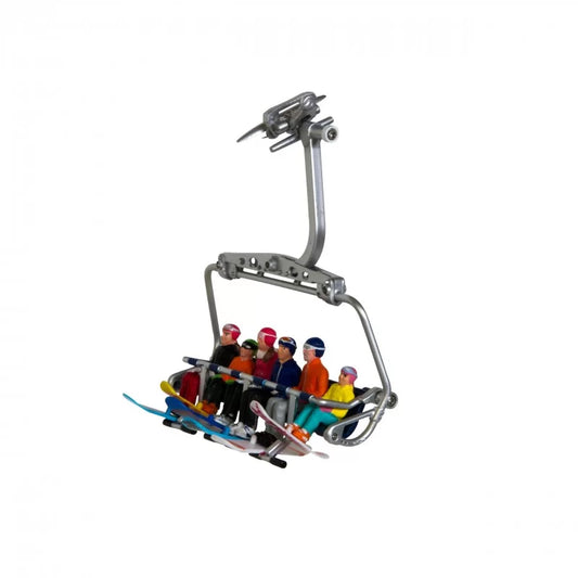 Set Snowboarder Seduti 6 pezzi
