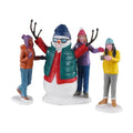 Snowman Selfie set di 4 Pezzi - Lemax