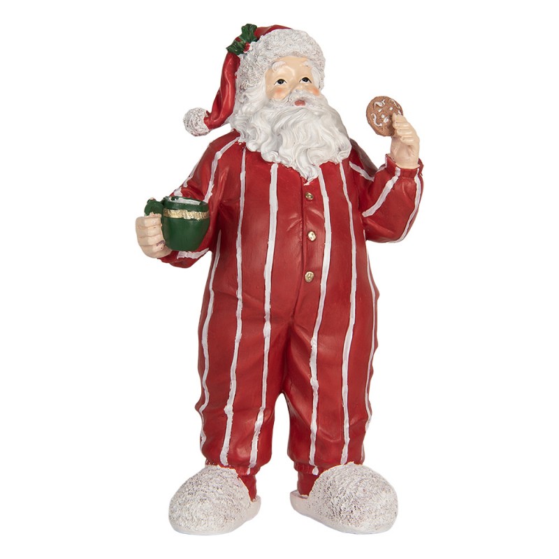 Babbo Natale con Biscotti In Resina 31 cm - Clayre e Eef