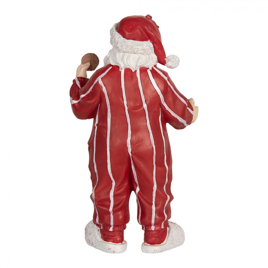 Babbo Natale con Biscotti In Resina 31 cm - Clayre e Eef
