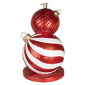 Supporto per Albero di Natale Rosso e Bianco Ø 55x84 cm - Clayre e Eef