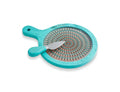 Tagliere in Legno e Vetro con Coltellino 27x19x3.5 cm - Madrhelen