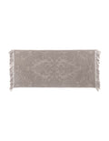 Tappeto Sabbia Jacquard in Cotone con Nappe 50x110 cm - Blanc Mariclò