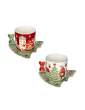 Set di 2 Tazze con Piattini - Brandani