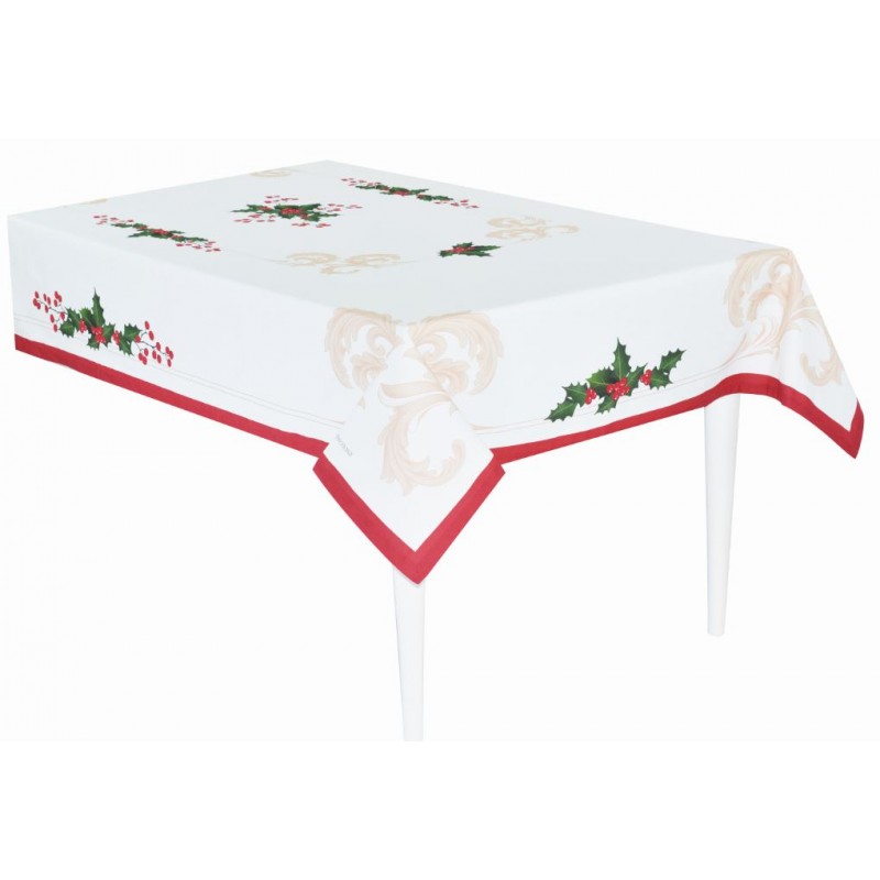 Tovaglia Natalizia in Cotone con Stampa Digitale 170x320 cm