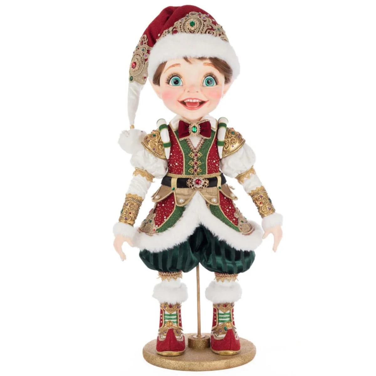 William Wintersnap Elfo di Natale 68 cm - Katherine's Collection